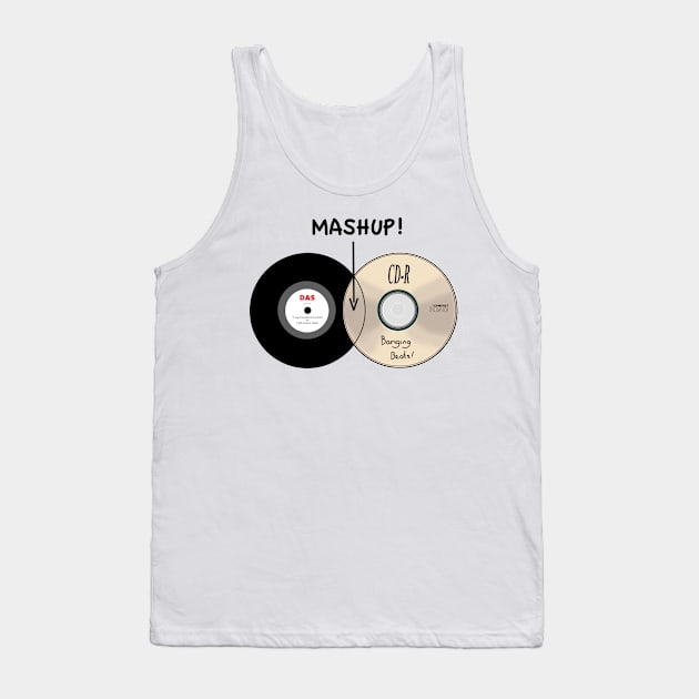 Venn Diagram of a MashUp! Tank Top by DavidASmith